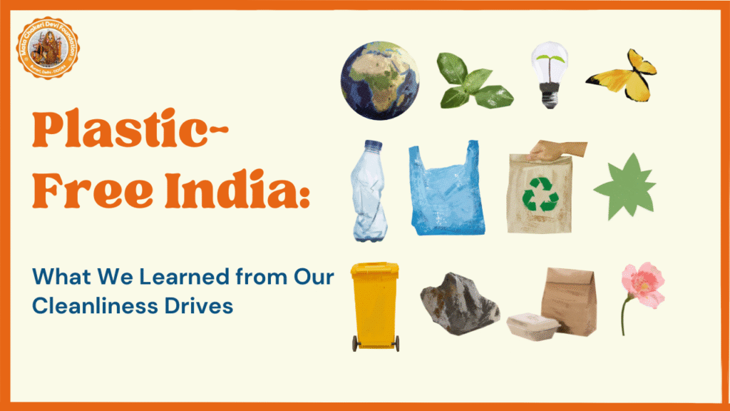 Plastic-Free India: What We Learned from Our Cleanliness Drives (प्लास्टिक मुक्त भारत: हमारी स्वच्छता अभियानों से मिले महत्वपूर्ण सबक)