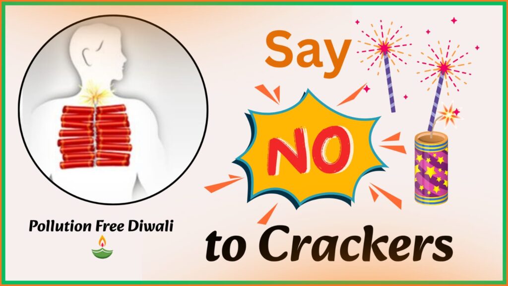 Pollution free diwali no crackers